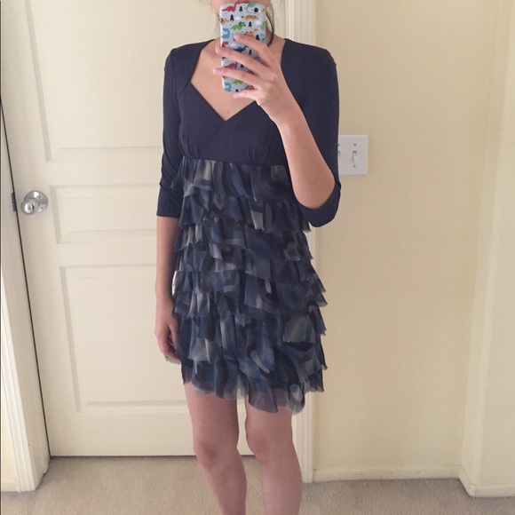 New BCBG long sleeve minidress - Picture 3 of 5